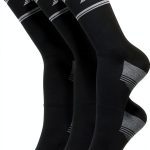 Black Socks 6 Pairs Medium Large X-Large Comfort Fit-0