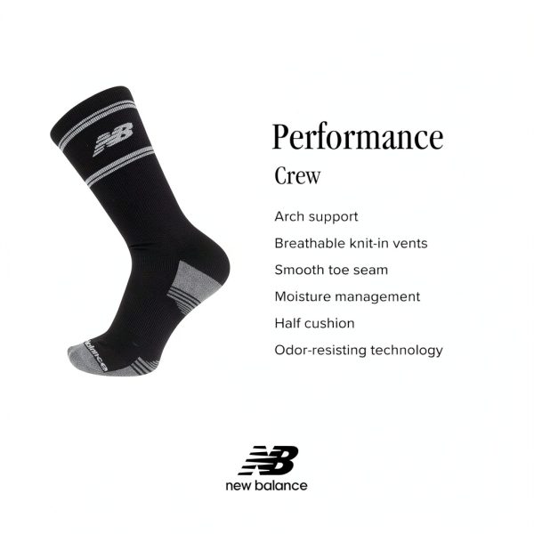 Black Socks 6 Pairs Medium Large X-Large Comfort Fit-4