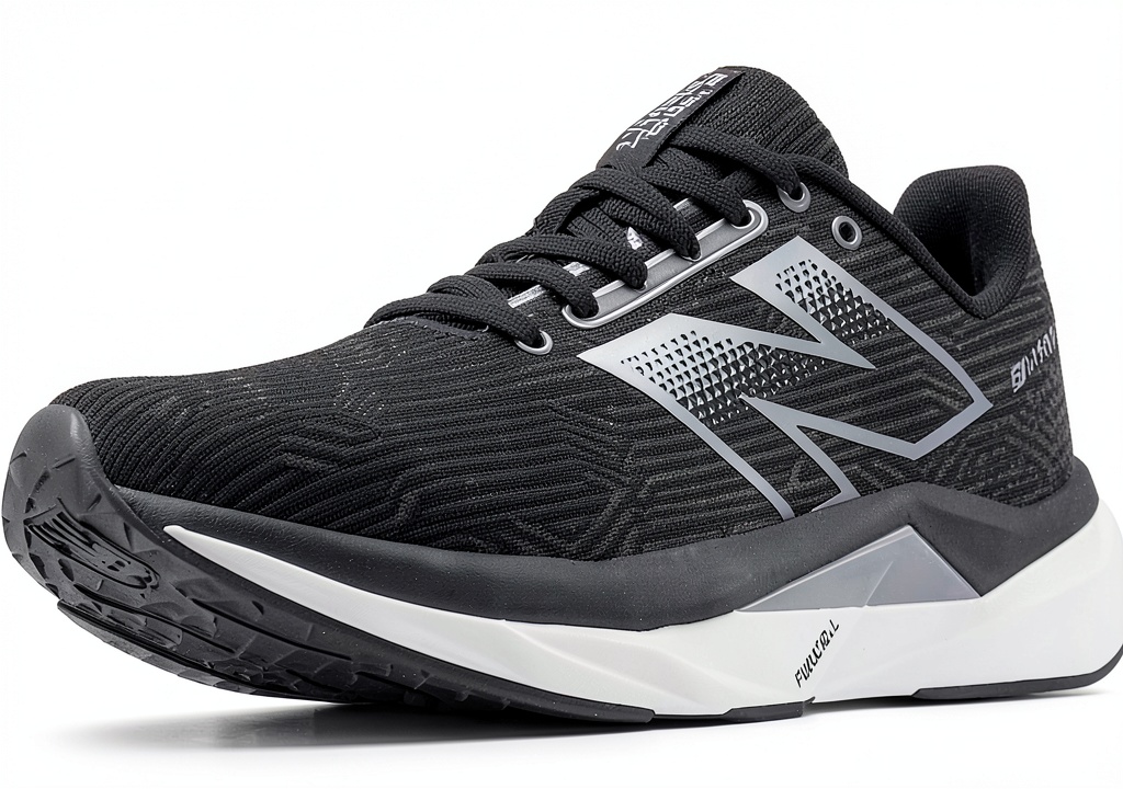 New Balance Running Shoes Mens FuelCell Foam Lightweight on a wooden desk