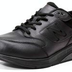 New Balance Leather Walking Shoes Men Comfort Support Sizes-0