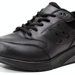 New Balance Leather Walking Shoes Men Comfort Support Sizes-0