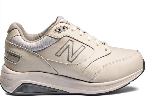 New Balance Leather Walking Shoes Mens Comfort Durable-1